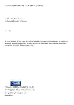 Cover of Human Behavior in Organizations