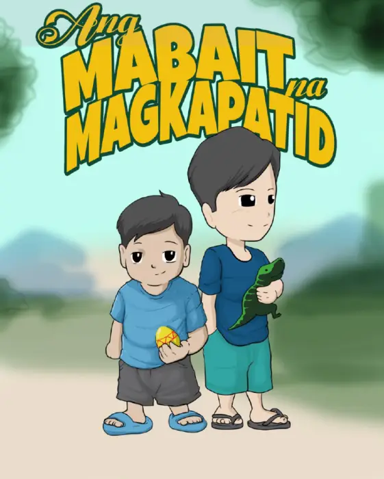 Cover of Ang Mabait na Magkapatid