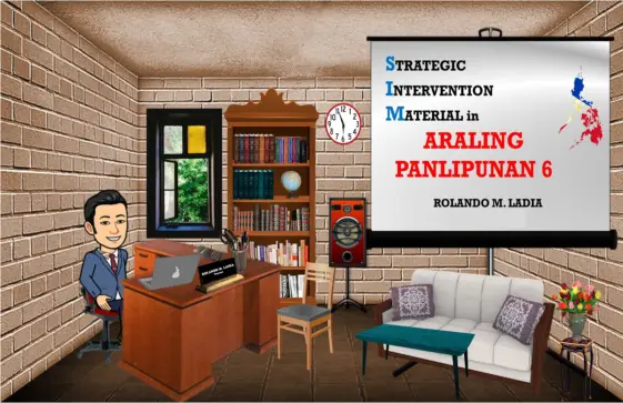 Cover of Strategic Intervention Material in araling Panlipunan 6