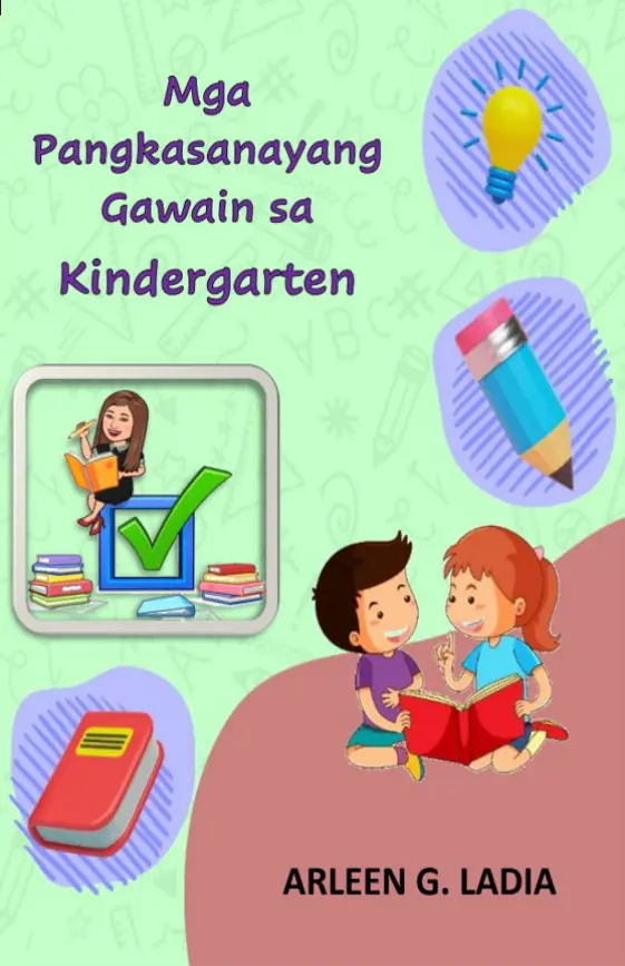 Cover of Mga Pangkasanayang Gawain sa Kindergarten