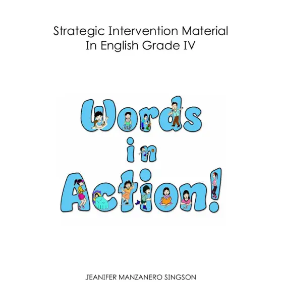 Cover of Words in Action