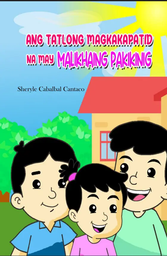 Cover of Ang Tatlong Magkakapatid na may Malikhaing Pakikinig