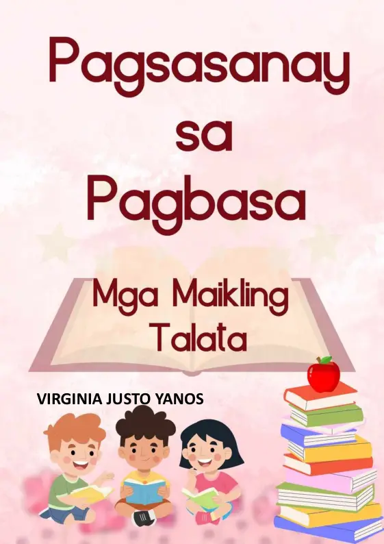 Cover of PAGSASANAY SA PAGBASA : MGA MAIKLING TALATA