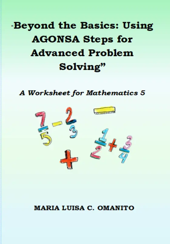 Cover of Beyond the Basics : Using AGONSA Steps for Advanced Problem Solving- A Worksheet for Mathematics 5