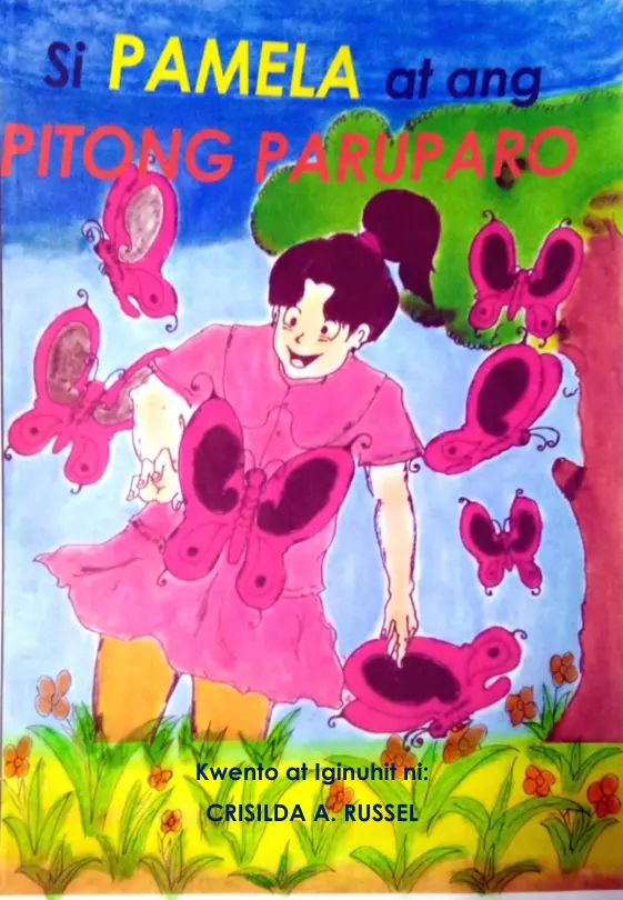 Cover of Si Pamela at ang Pitong Paruparo