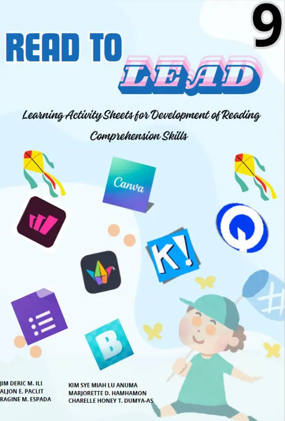 Cover of READ TO LEAD : (Learning Activity Sheets for Development of Reading Comprehension Skills) 9